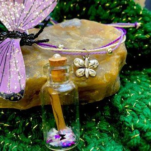 Your give me butterflies 🦋 bottle bracelet set